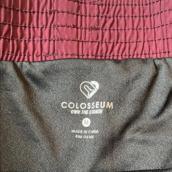 Maroon Women's Athletic Shorts - Picture 2 of 7